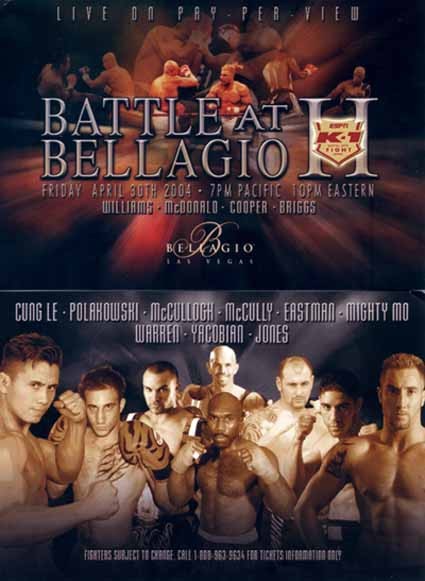 Battle At The Bellagio poster