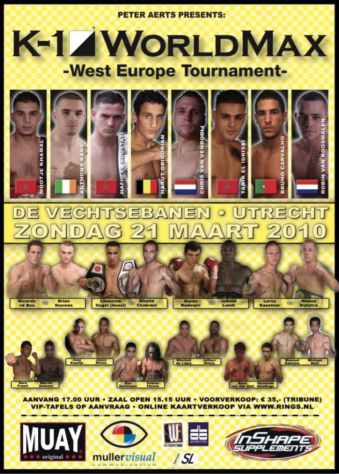 K-1 World Max: West Europe Tournament poster