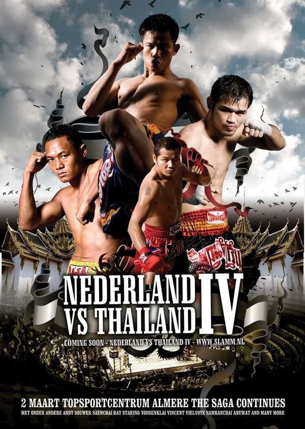 Slamm: Nederland vs Thailand 4 poster