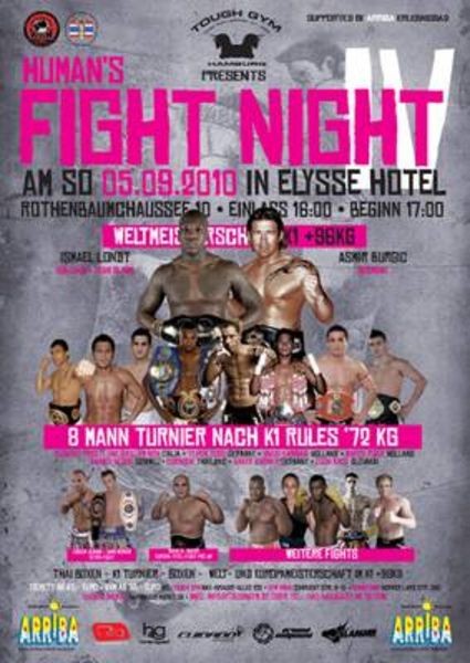 Human's Fight Night IV poster