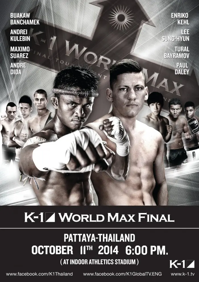 K-1 World Max Final poster