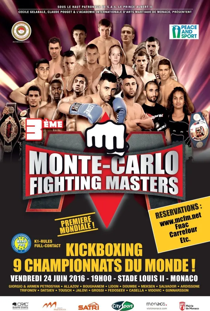 Monte-Carlo Fighting Masters poster