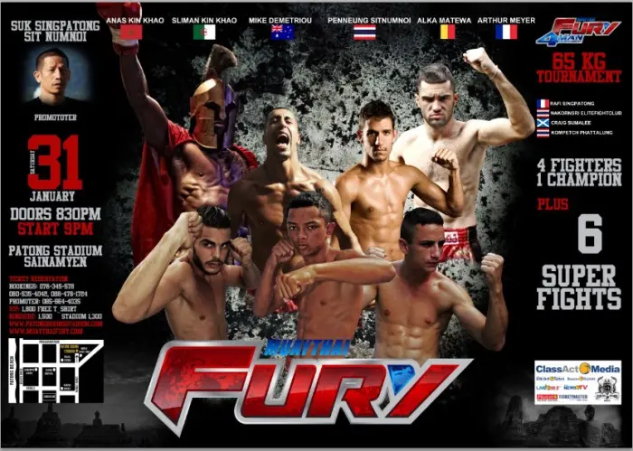 Muaythai Fury poster