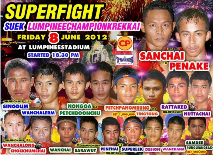 Suek Lumpinee Champion Krikkrai poster