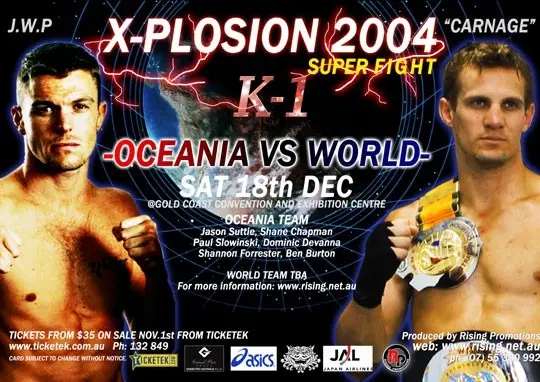 X-Plosion 2004 poster