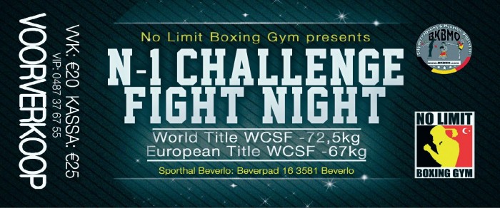 N-1 Challenge Fight Night poster