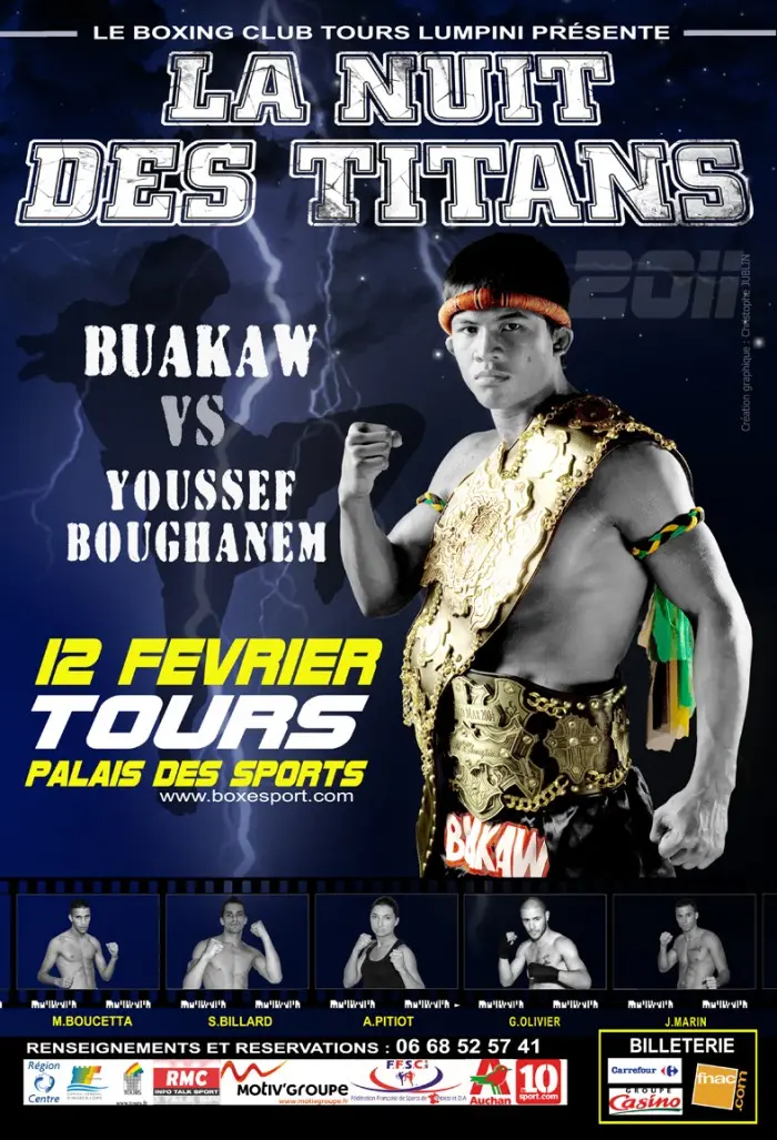 La Nuit des Titans: Buakaw Vs Boughanem poster