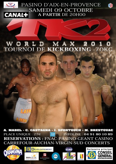 TK2 World Max 2010
 poster
