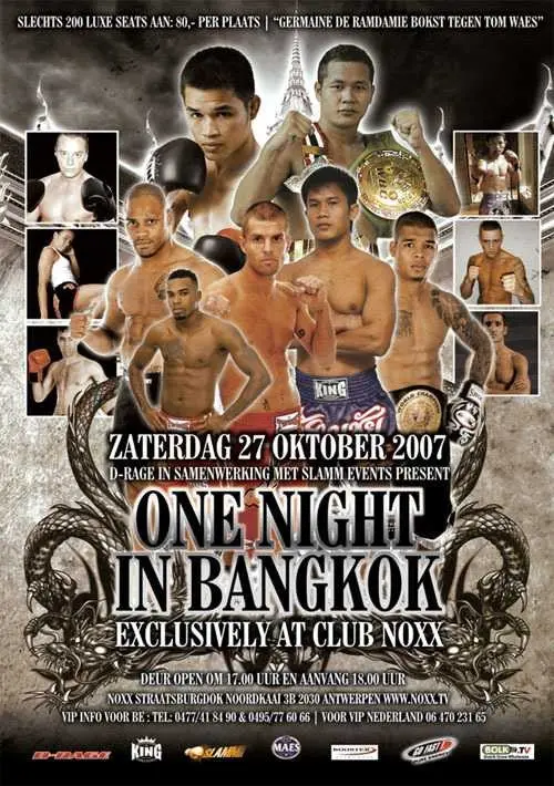 One Night in Bangkok poster