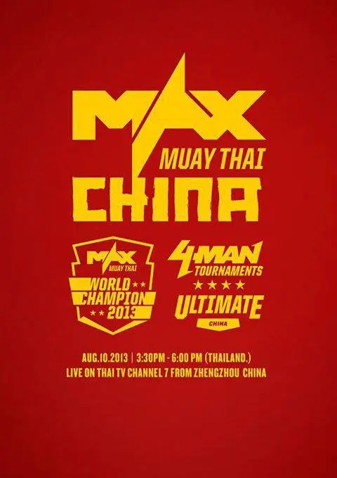 Max Muay Thai China poster