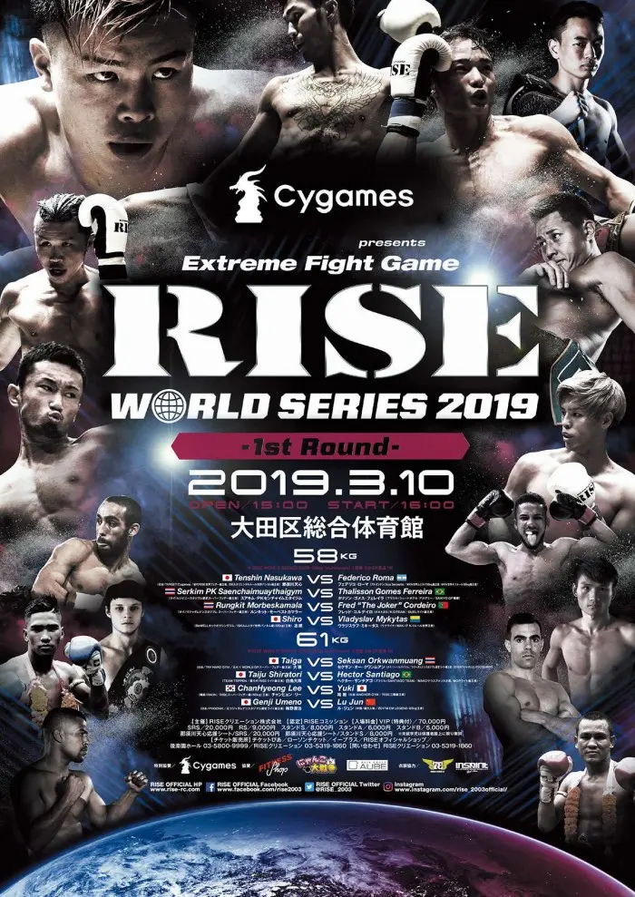 Rise World Series 2019 poster