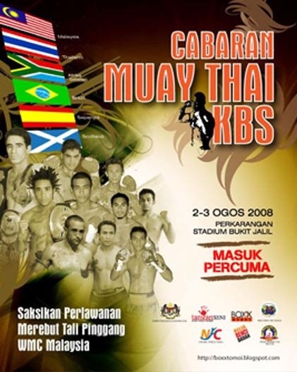 Cabaran Muay Thai KBS poster
