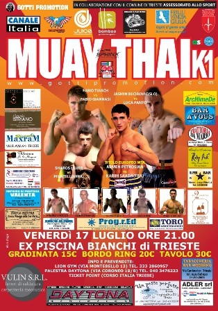 Muay Thai K1 poster