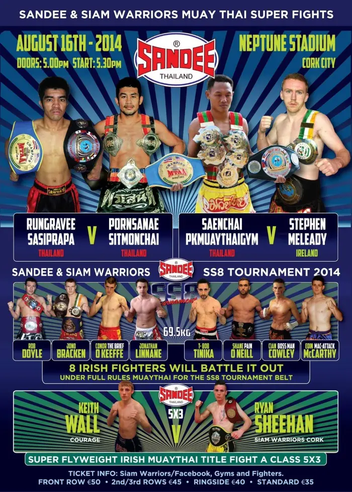 Siam Warriors Super Fights poster