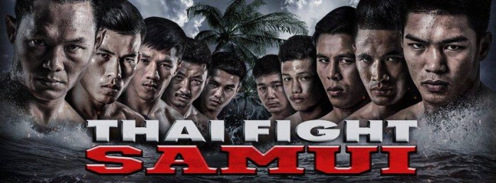 Thai Fight Samui poster