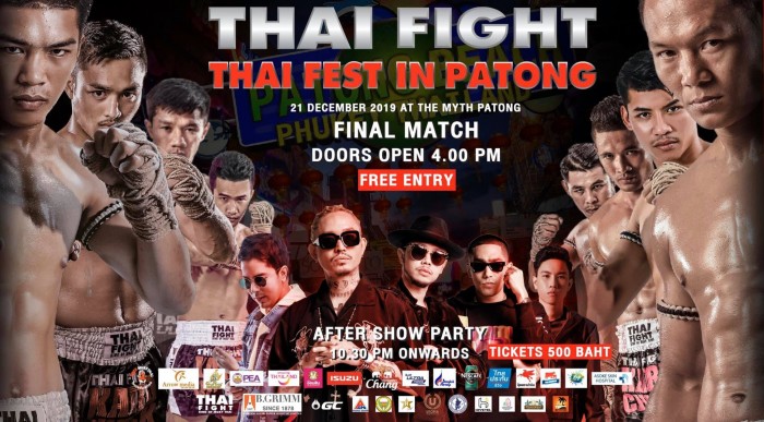 THAI FIGHT: Thai Fest in Patong poster