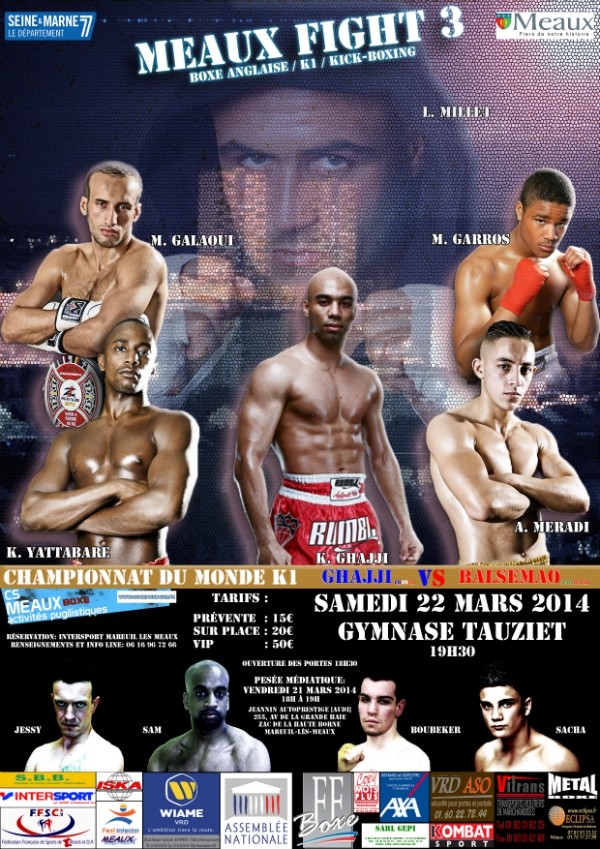 Meaux Fight 3 poster