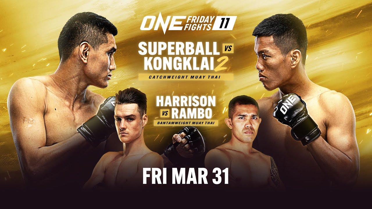 ONE Friday Fights 11 poster