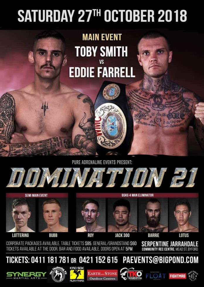 Domination 21 poster