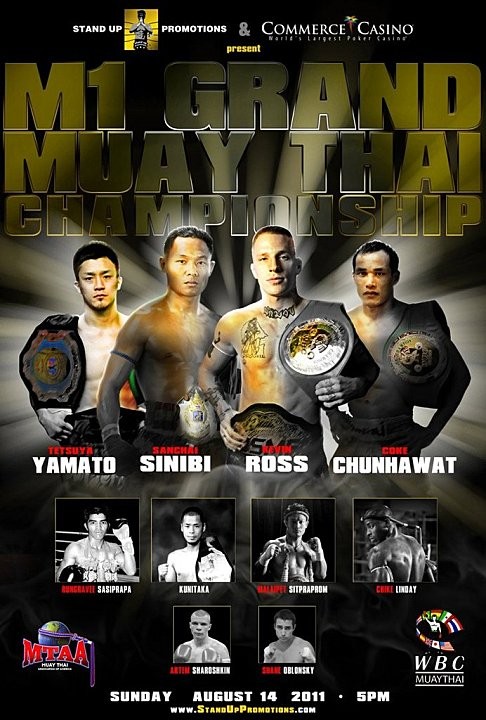 M1 Grand Muay Thai Championship poster