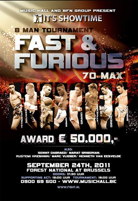It's Showtime Brussels: Fast & Furious poster