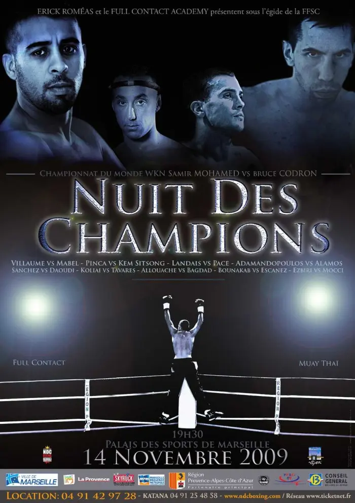 Nuit des Champions 2009 poster