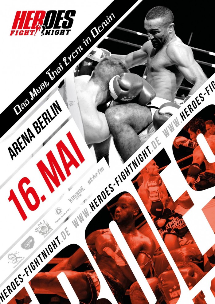 Heroes Fight Night poster