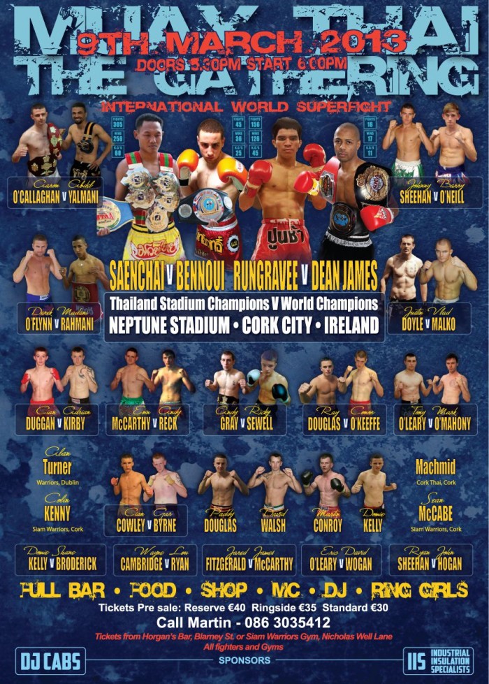 Muay Thai The Gathering poster