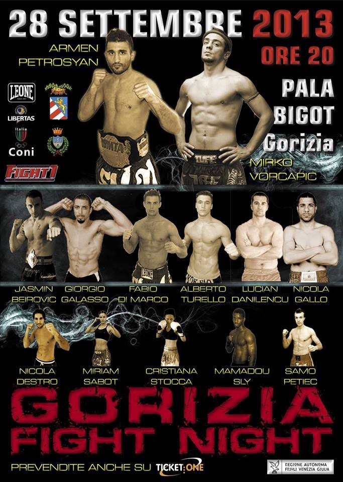 Gorizia Fight Night poster