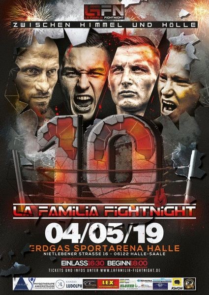 La Familia Fight Night poster