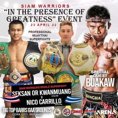 Siam Warriors Super Fights: In the Presence of Greatness poster
