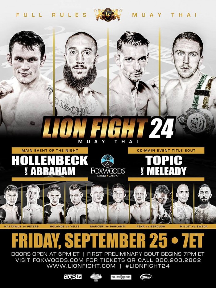 Lion Fight 24 poster
