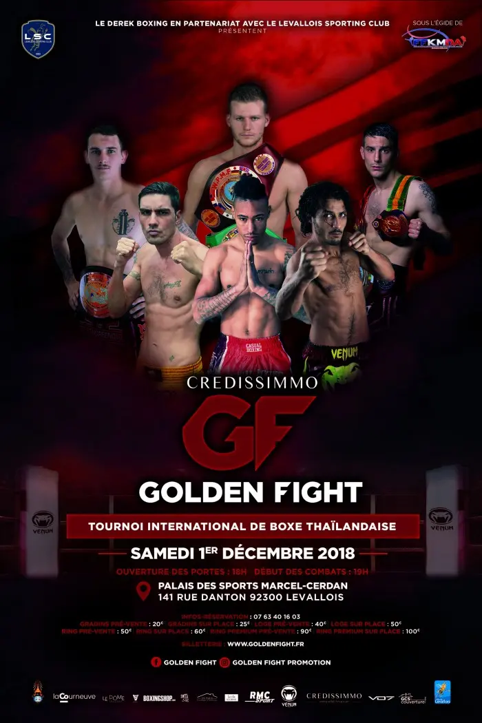 Credissimo Golden Fight poster