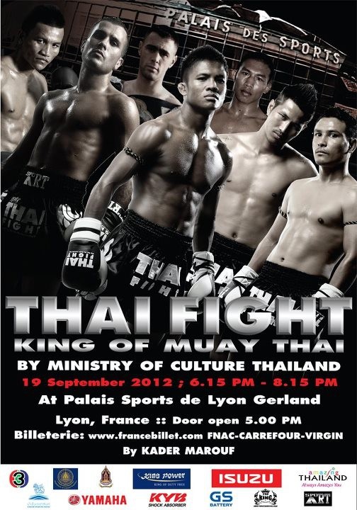 Thai Fight Lyon poster