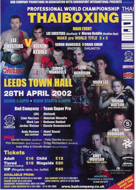 Thaiboxing poster