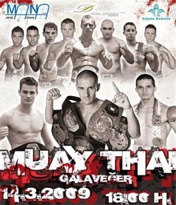 Gala Night Thaiboxing poster