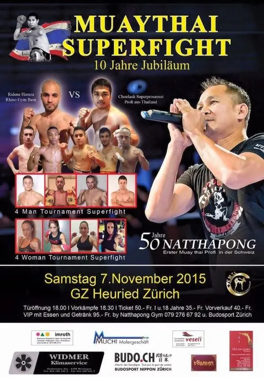 Muaythai Superfight poster