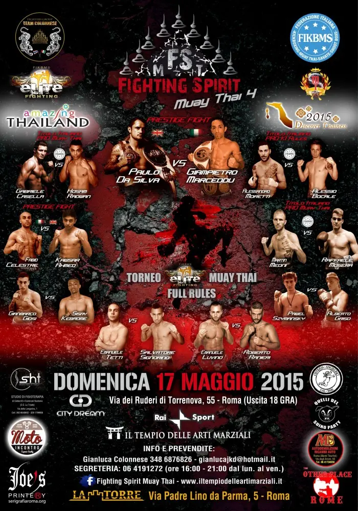 Fighting Spirit Muay Thai 4 poster