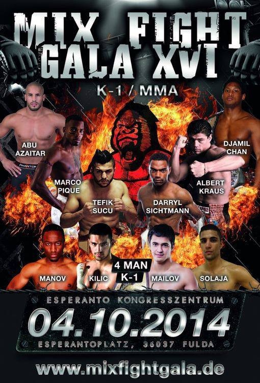 Mix Fight Gala XVI poster