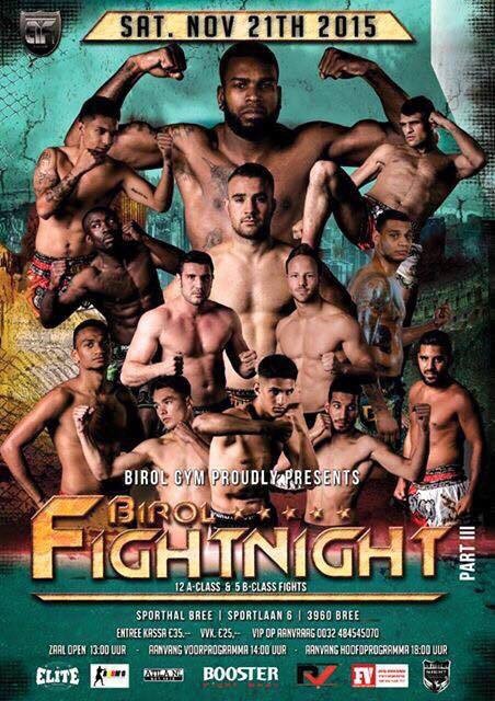 Birol Fight Night poster