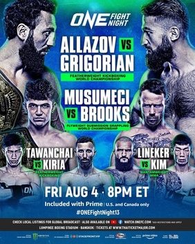 ONE Fight Night 13 poster