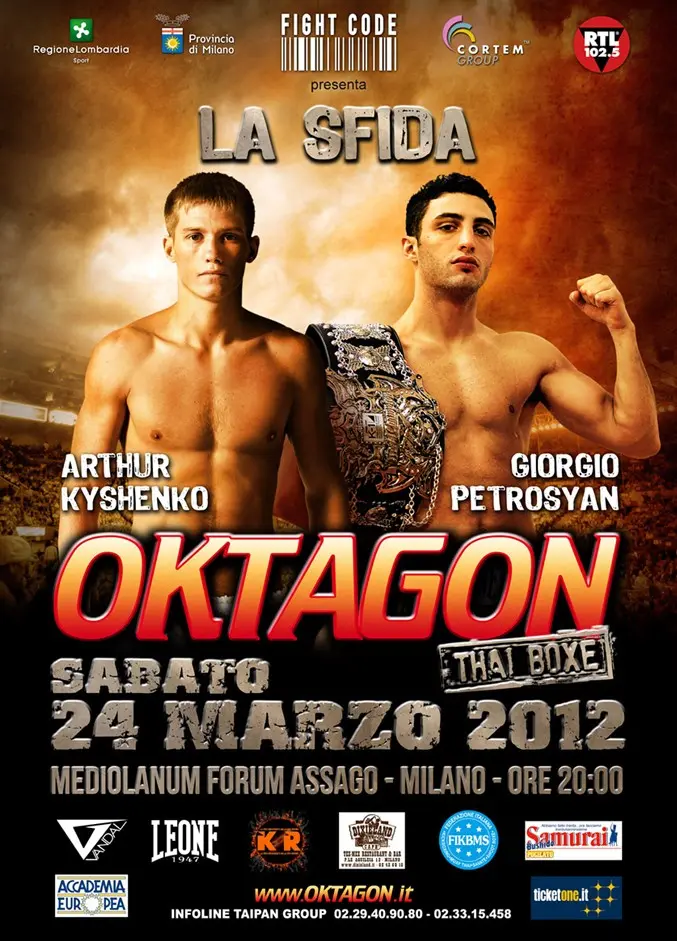 Oktagon 2012 poster