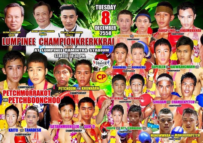 Lumpinee Championkrerkkrai poster