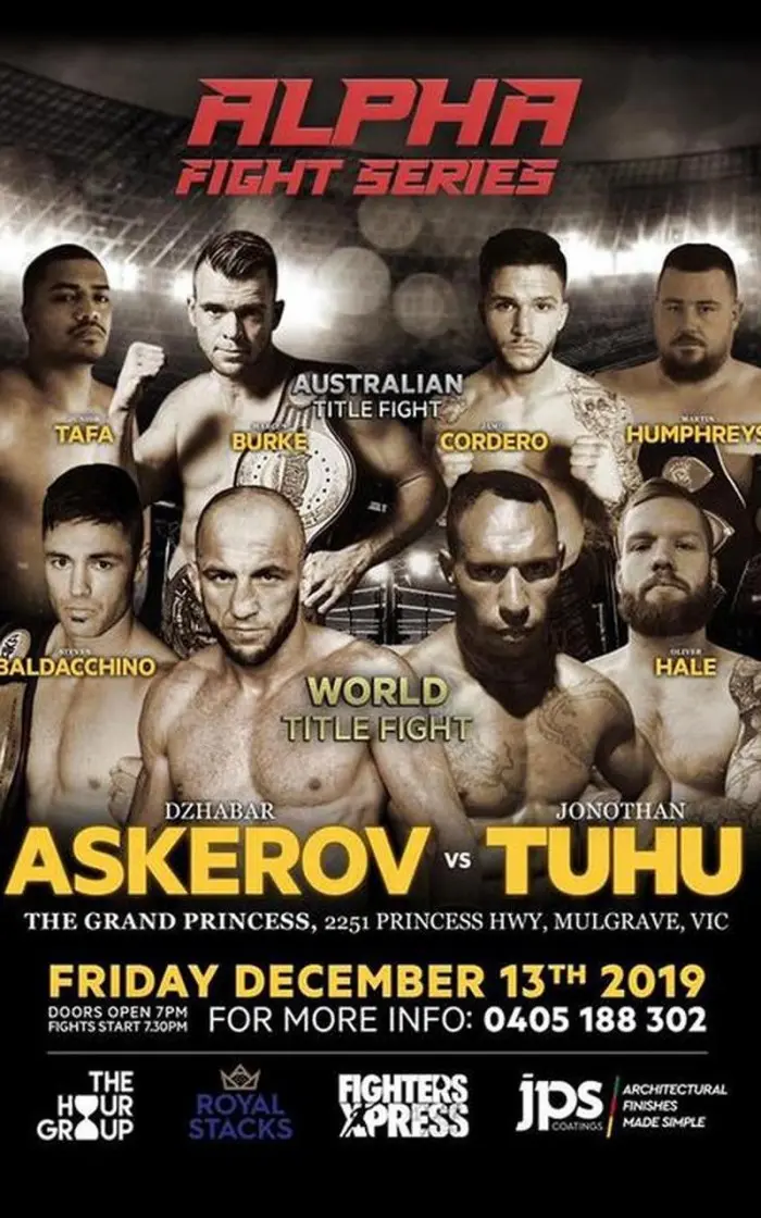 Alpha Fight Series poster