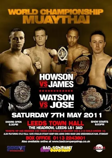 World Championship Muaythai poster