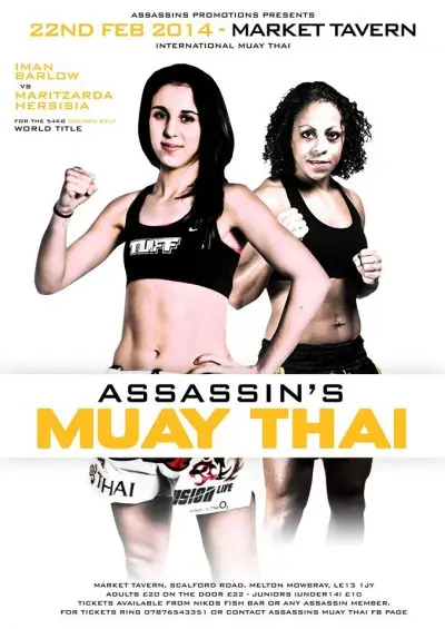 Assassin's Muay Thai poster
