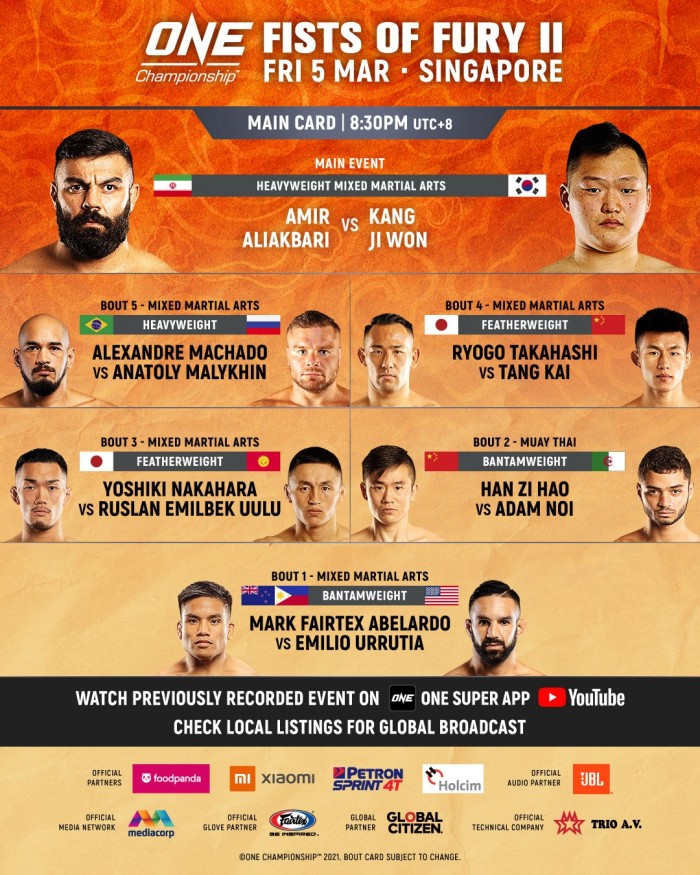 One Championship poster