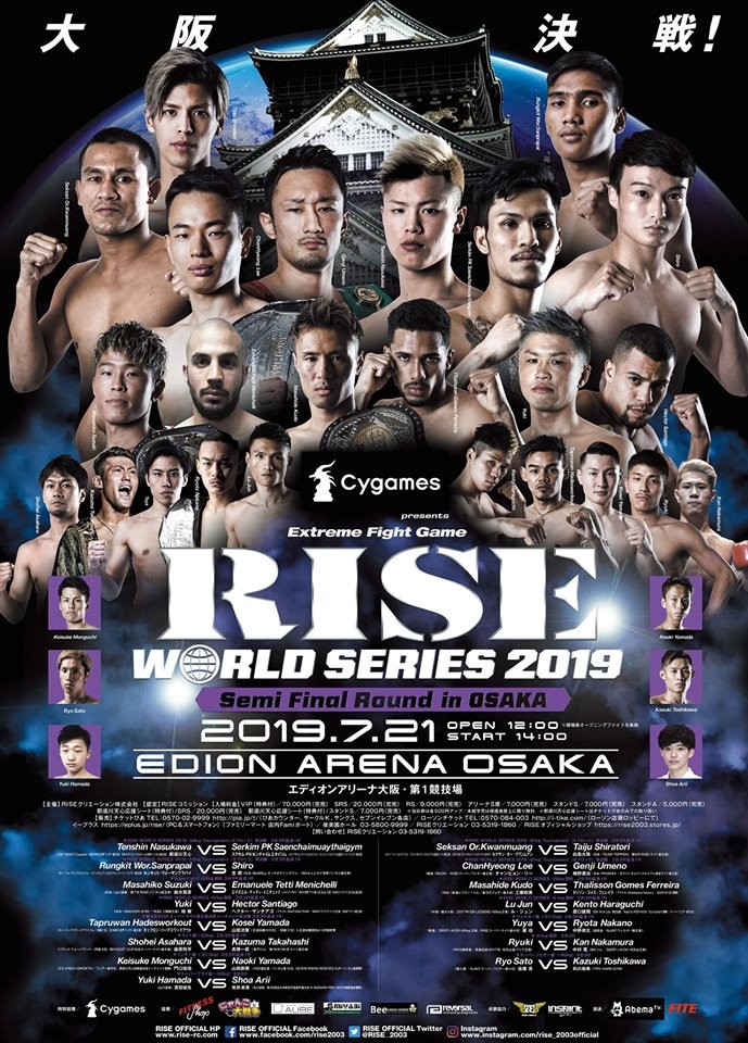 Rise World Series 2019 poster