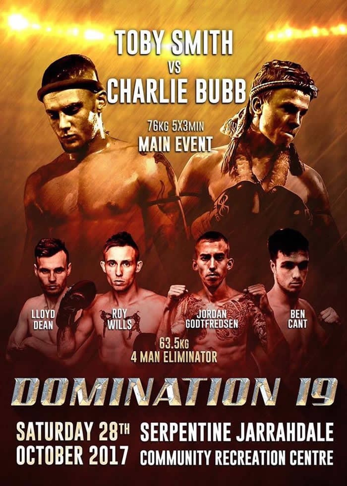 Domination 19 poster