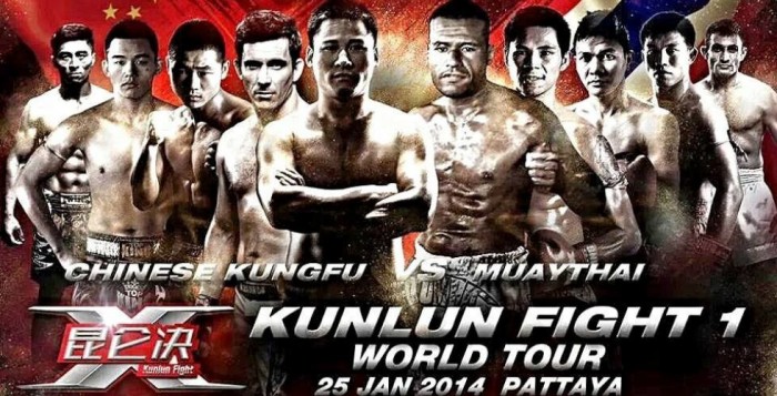 Kunlun Fight 1 World 25/01/2014 poster